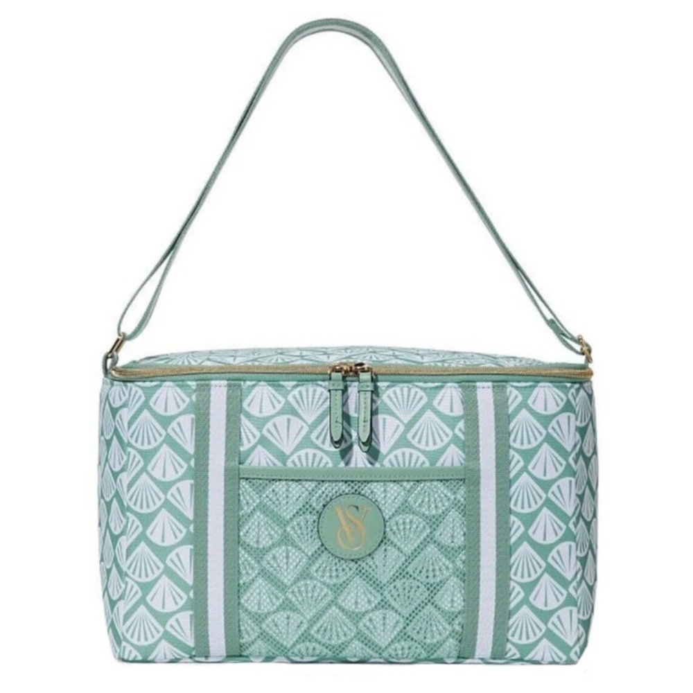 VICTORIA’S SECRET • Seashell Bag Lunch Tote Insulated Cooler Picnic Beach
